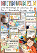 Mutmacher zum Buch "Mutmurmeln" - Grüße + Impulse zum Schulstart / Einschulung