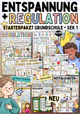 Selbstregulation & Entspannung – STARTERPAKET gegen Stress / Energietankstelle (Klasse 3–6)