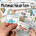26 Mutmachkarten mit Growth Mindset von Doodleteacher: Schule and zu Hause (PDF)